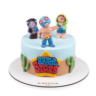Дитячий торт Бравл Старс Дитячий торт Бравл Старс