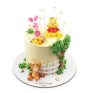 Дитячий торт Вінні Пух і його друзі Дитячий торт Вінні Пух і його друзі