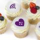 Капкейки з логотипом компанії Капкейки з логотипом компанії