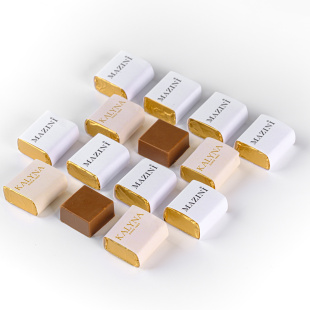 Шоколадні цукерки з логотипом компанії