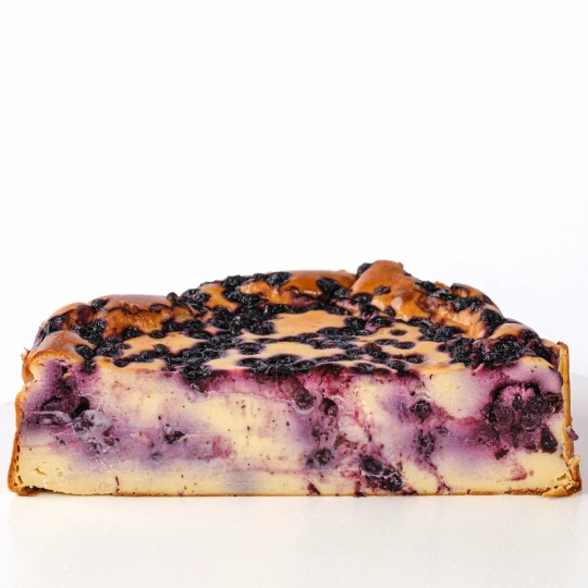 Чизкейк с черникой