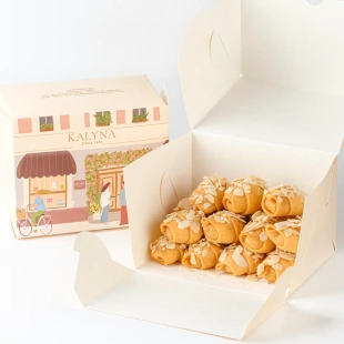 Набор постных рогаликов с яблоком