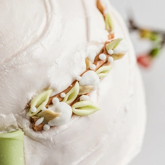 Пасхальный кулич «Весенний венок»