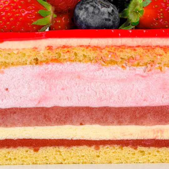 Торт Ванільно-полуничний