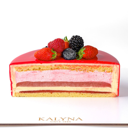 Торт Ванільно-полуничний