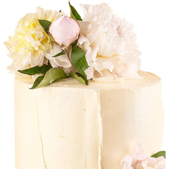 Торт з піонами Торт з піонами