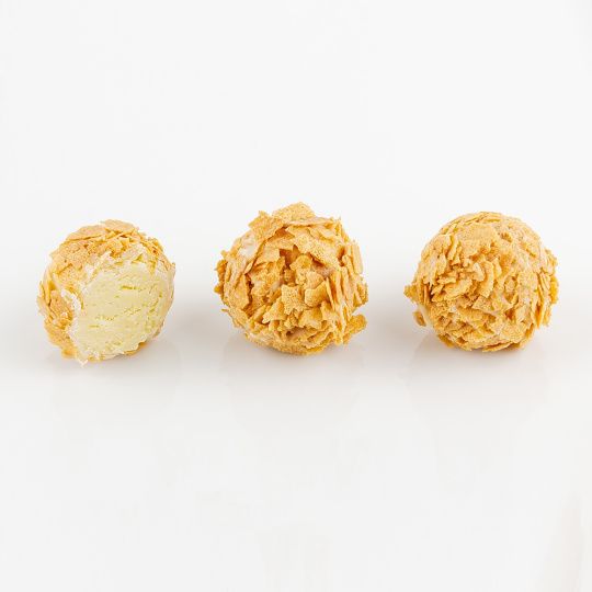 Трюфель Маракуя в білому шоколаді Трюфель Маракуя в білому шоколаді