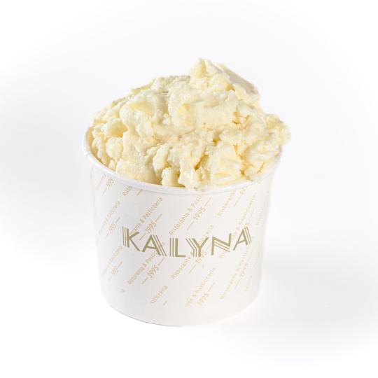 Веганское лимонное мороженое на кокосовом молоке